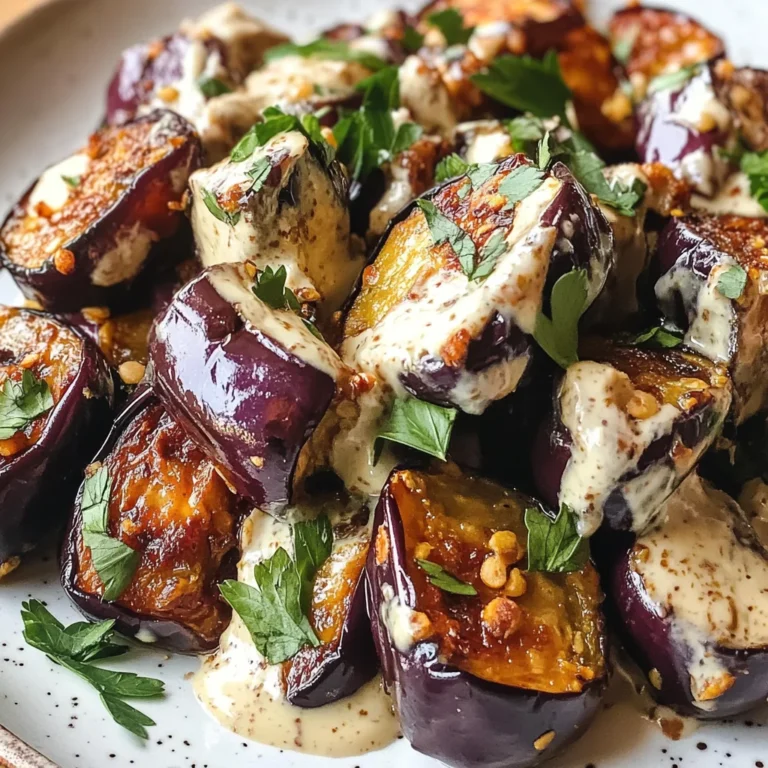 Aubergines rôties méditerranéennes