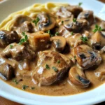 Bœuf Stroganoff au Cookeo
