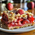 Carrés aux fraises gourmands