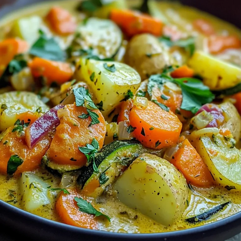 Colombo de Légumes Végétalien