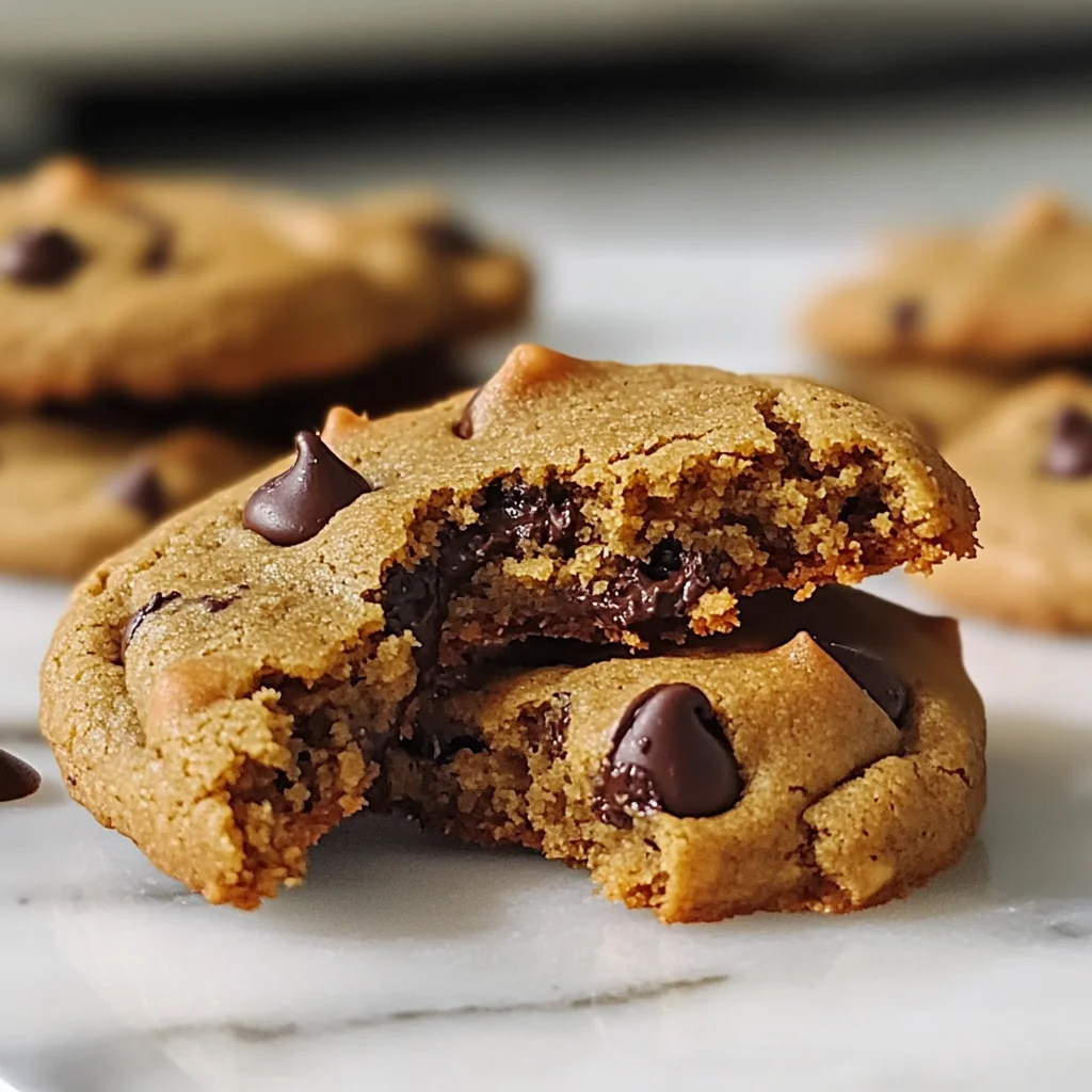 Cookies santé aux pois chiches