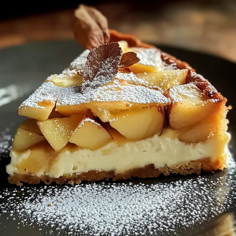 Fondant Moelleux aux Pommes et Mascarpone
