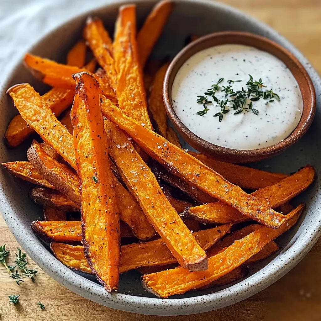 Frites légères et croustillantes