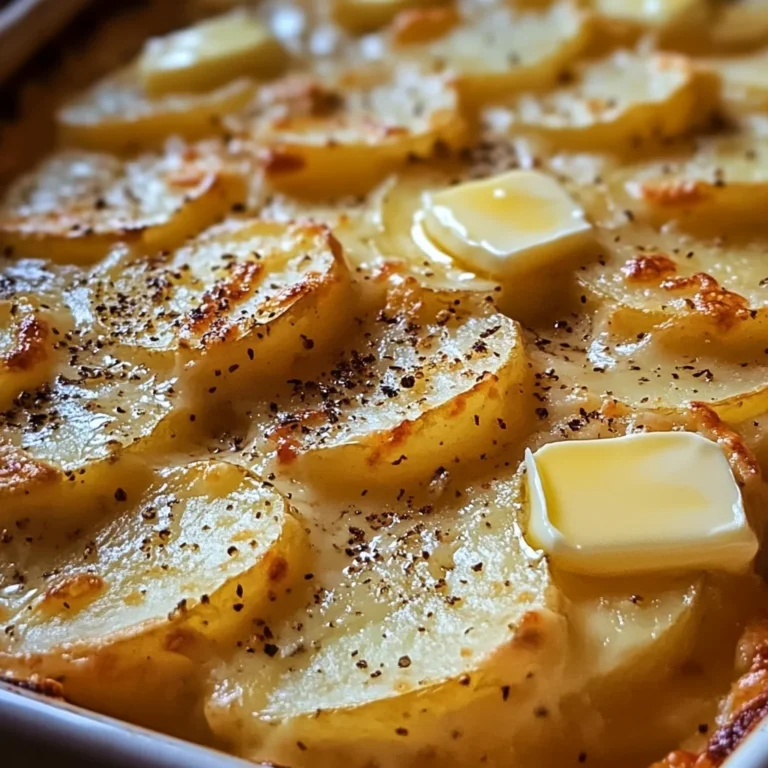 Gratin de pommes de terre crémeux