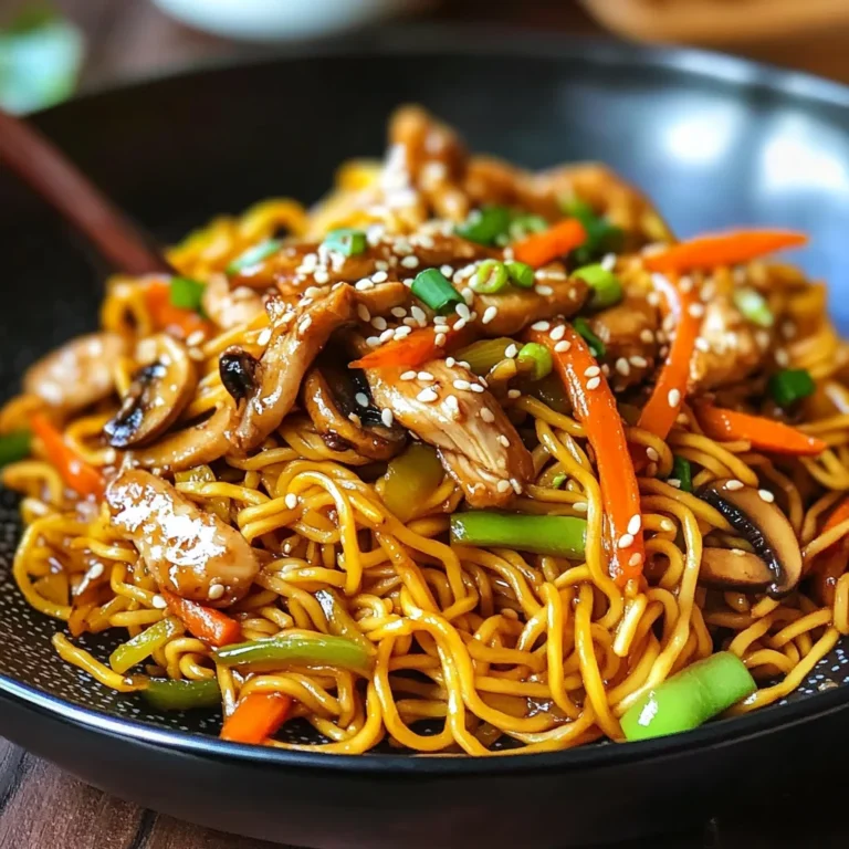 Nouilles sautées asiatiques rapides