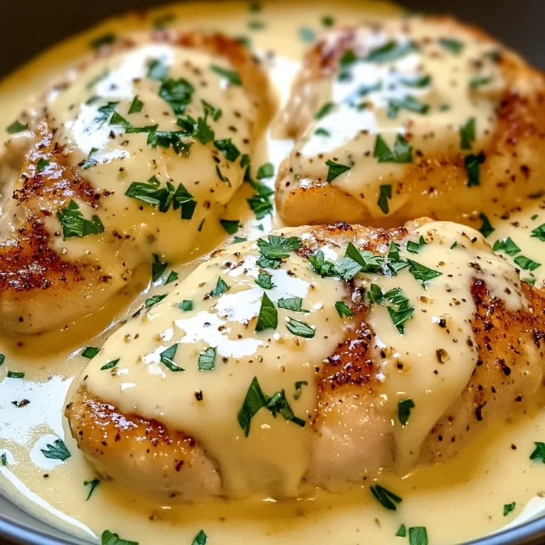 Poulet au fromage à la crème
