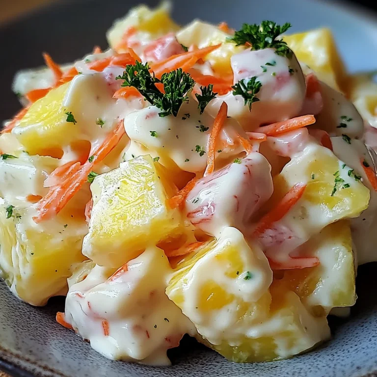 Salade Alaska fraîche et savoureuse