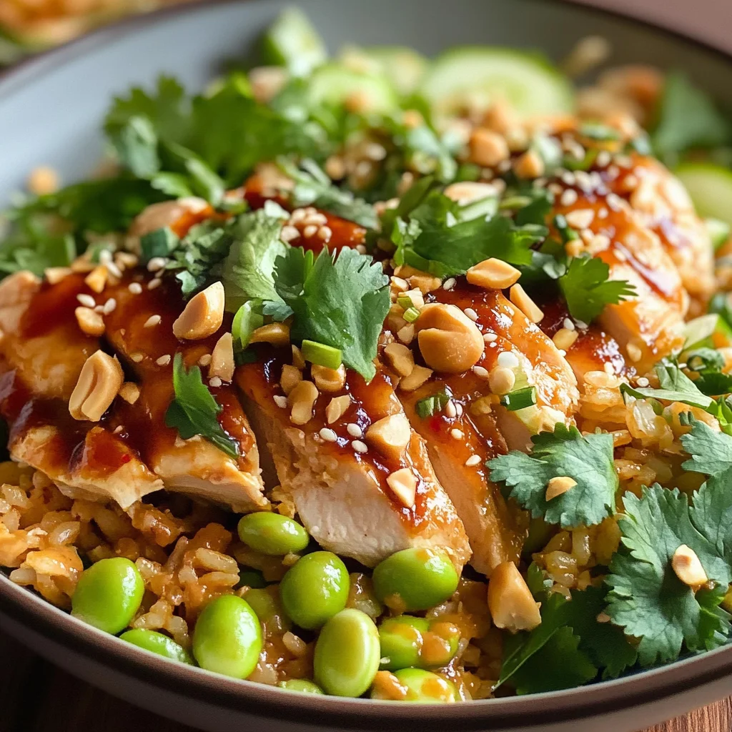 Salade Satay Croquante et Épicée