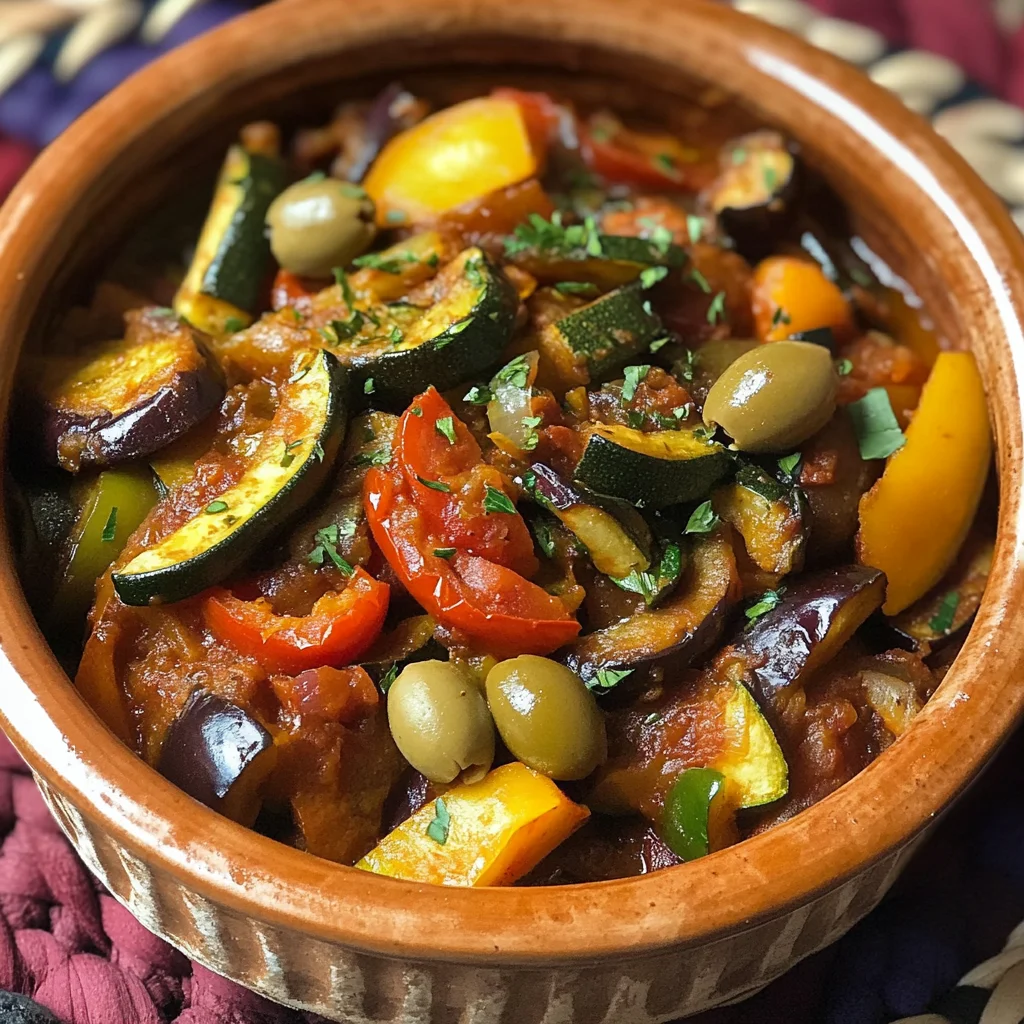 Tajine Végétarien Coloré