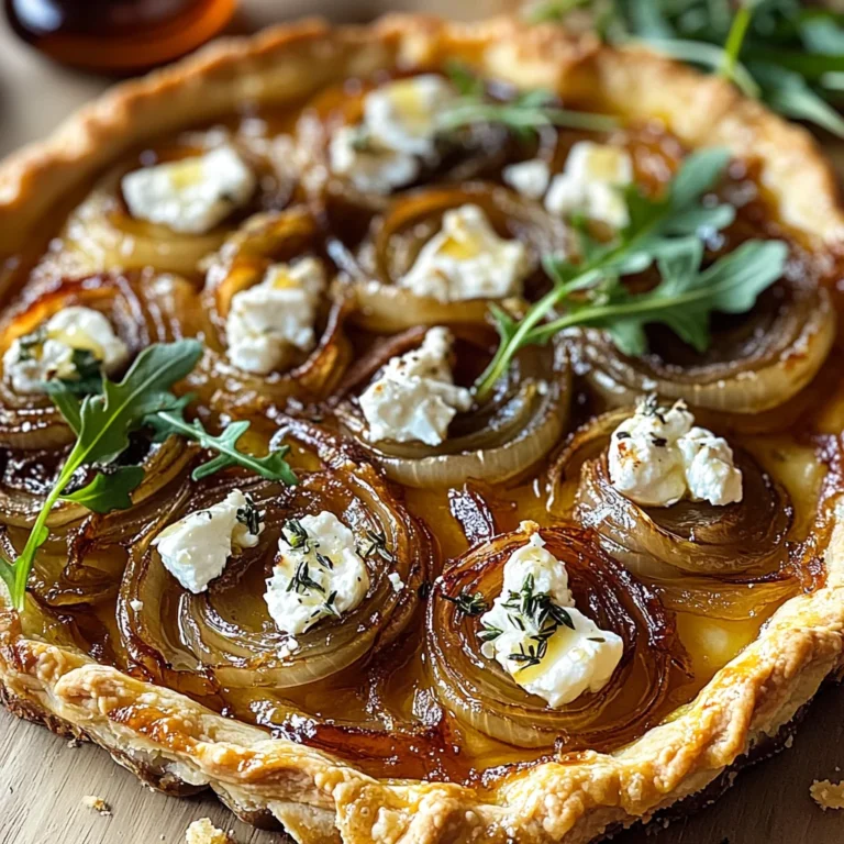 Tarte Gourmande aux Oignons