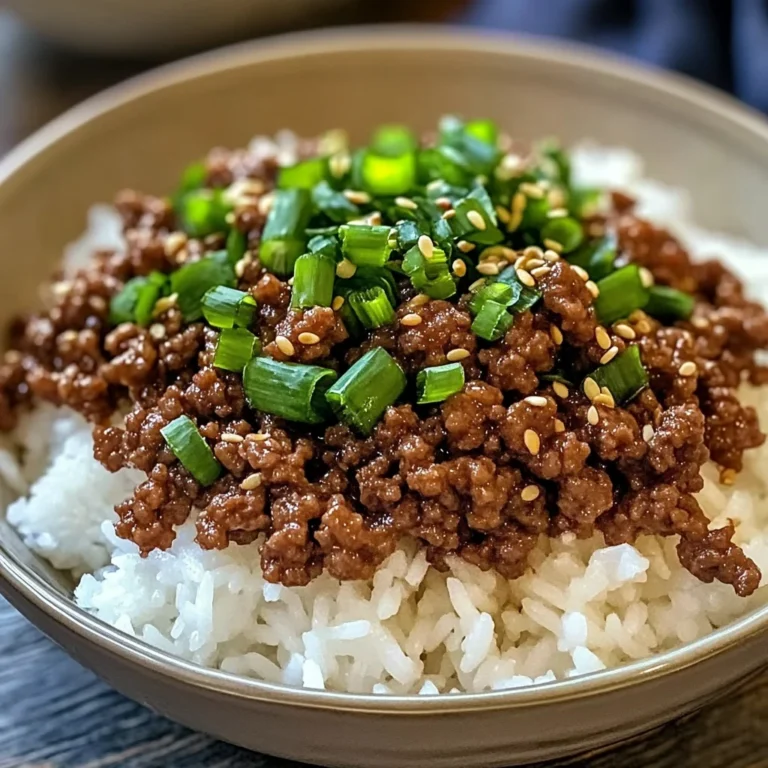 Boeuf Haché Coréen