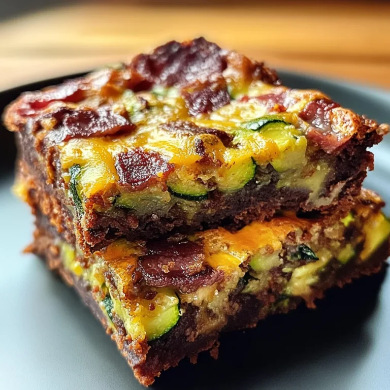 Brownie salé original et gourmand