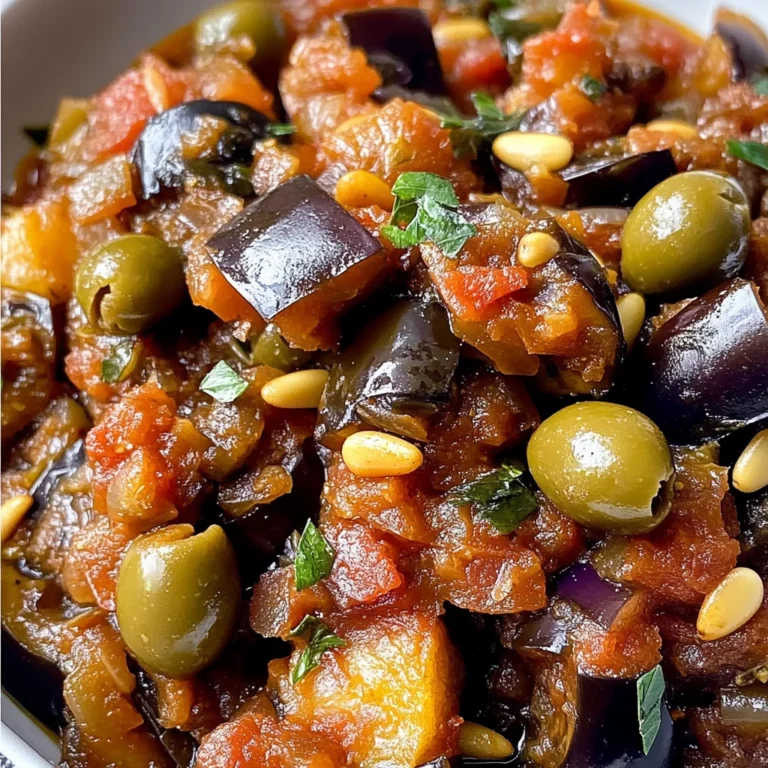 Caponata sicilienne authentique
