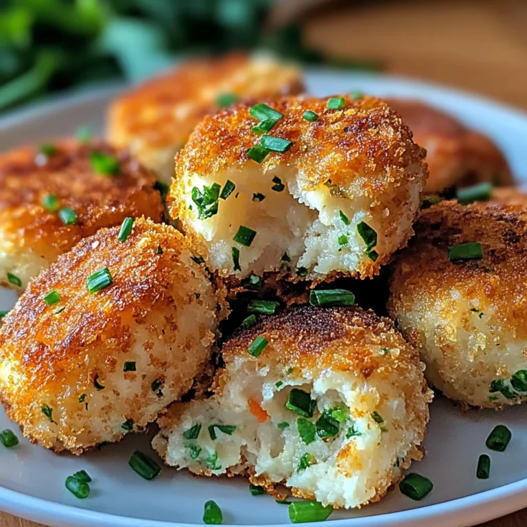 Croquettes de Thon aux Herbes Fraîches