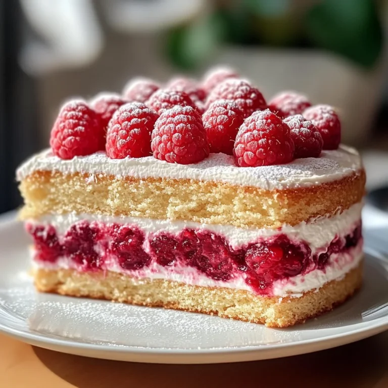 Délicieux framboisier très facile à faire – Recette inratable