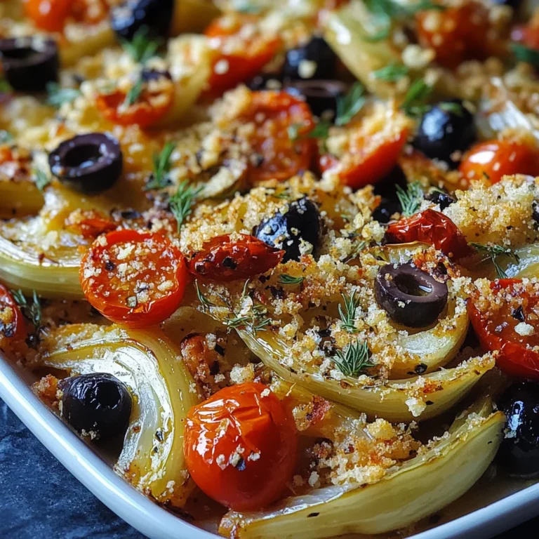 Fenouil méditerranéen au four