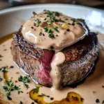 Filet de Bœuf à la Crème aux Échalotes