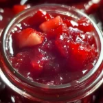 Fraise Rhubarbe Confiture