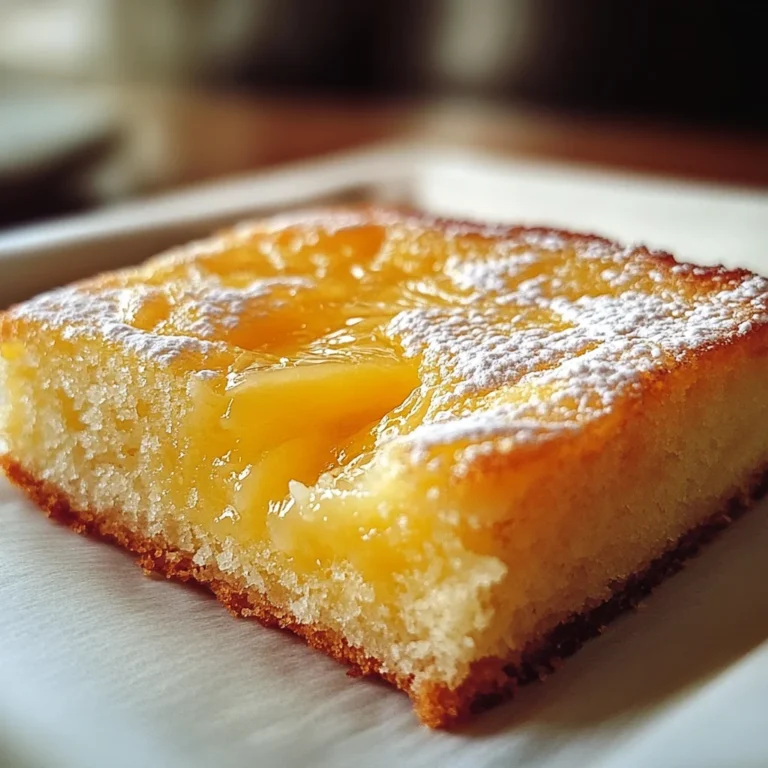 Gâteau 12 Cuillères à Soupe au Citron