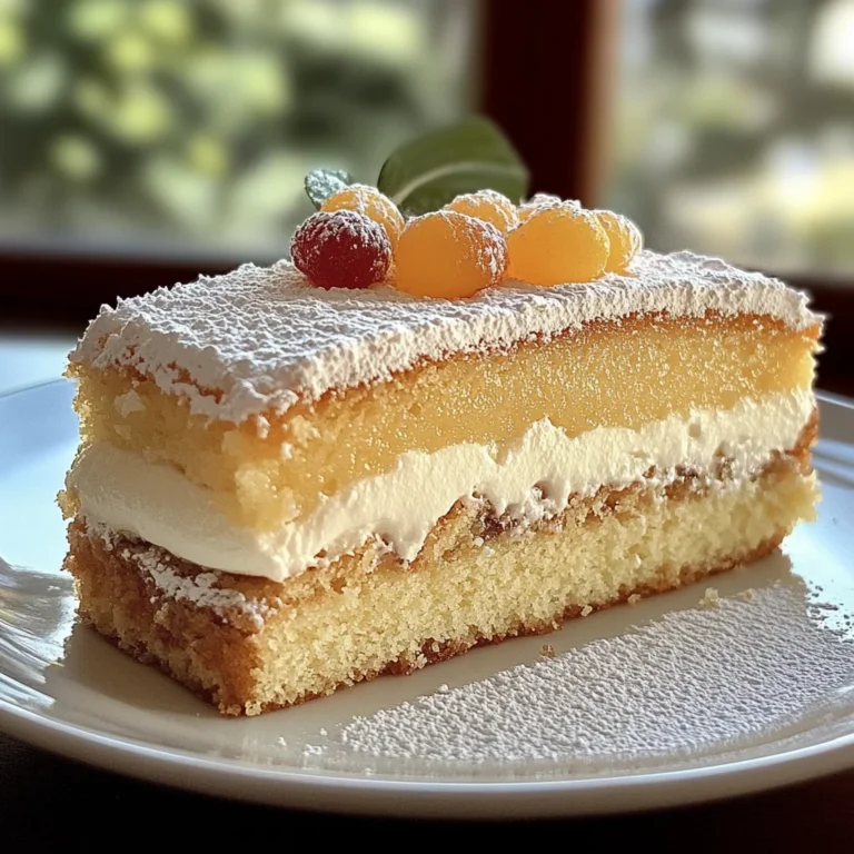Gâteau Magique des Nonna Italiennes