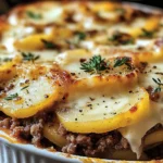 Gratin de Pommes de Terre et Bœuf Haché