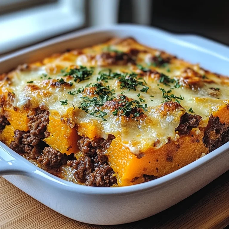 Gratin de patate douce et bœuf haché