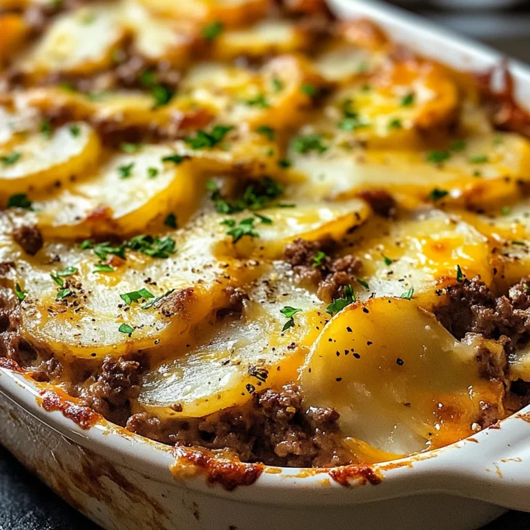 Gratin réconfortant et savoureux