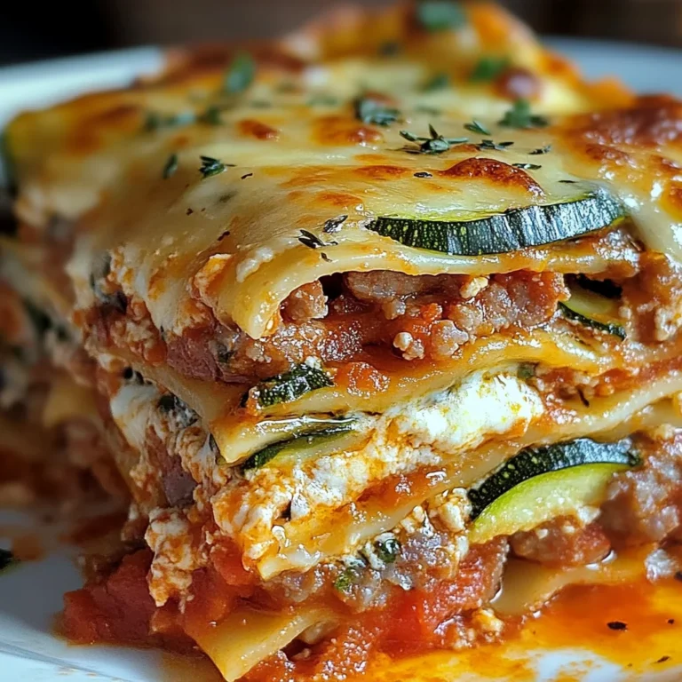 Lasagnes courgettes chair à saucisse