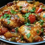 Marmite de poulet façon espagnole