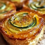 Minis flans de courgette et oignon