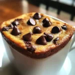 Mug cake sain et rapide en 5 minutes