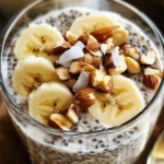 Pudding chia banane healthy