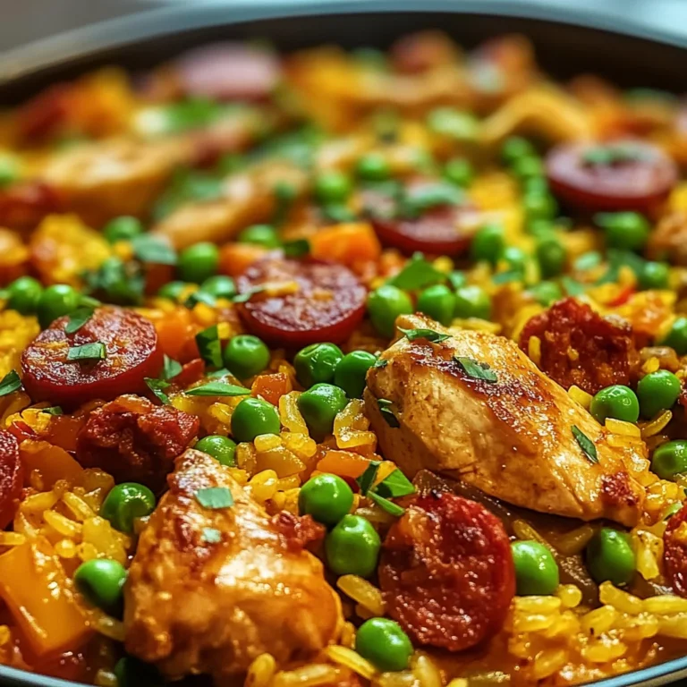 Recette de paella au poulet et chorizo : un plat savoureux à partager