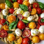 Salade Caprese Crémeuse