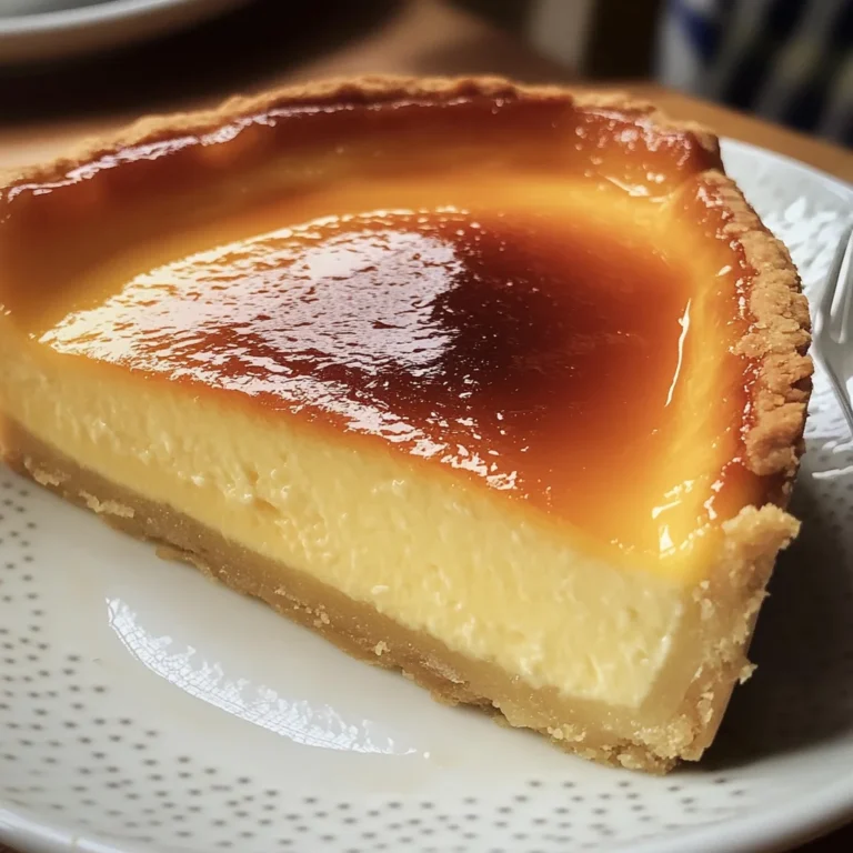 Tarte au Flan de Ma Grand-mère