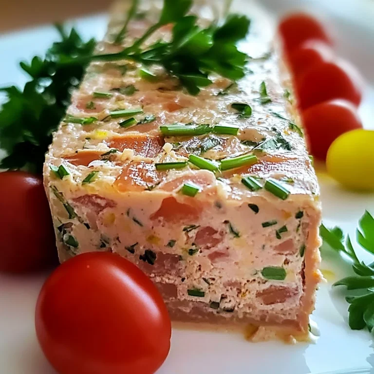 Terrine de thon simple et savoureuse
