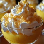 Verrines Citron & Meringue Croquante